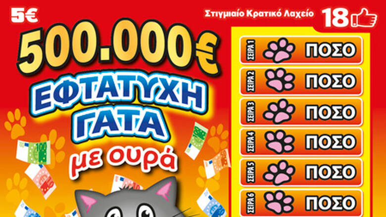 Η νέα έκδοση της «Εφτάτυχης Γάτας» δίνει κέρδη έως 500.000 ευρώ